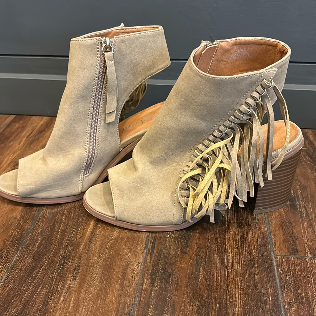 Open Toe Open Heal Boots